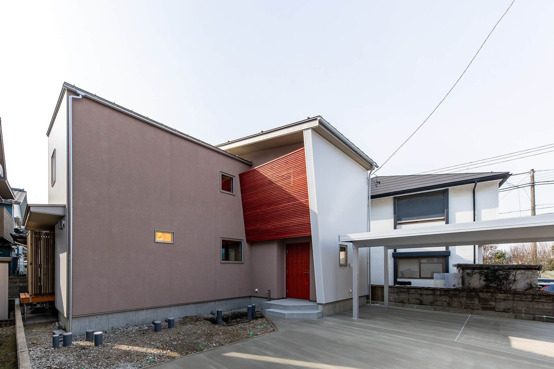 街中に、のびやかに暮らす家。【西区関屋の家】
